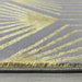 Ritz Geometric Contemporary Rug Gold & Grey (V1) pile height homelooks.com