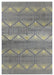 Ritz Geometric Contemporary Rug Gold & Grey (V1) homelooks.com