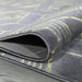Ritz Geometric Design Rug Gold & Grey folded homelooks.com