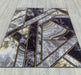 Ritz Geometric Modern Rug Gold & Black (V1) on wooden floor homelooks.com