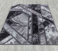 Ritz Geometric Modern Rug Silver & Black on wooden floor homelooks.com