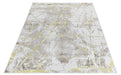 Ritz Marble Design Rug Gold & Cream over-view homelooks.com