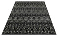 Ritz Moroccan Style Rug Gold & Black over-view homelooks.com