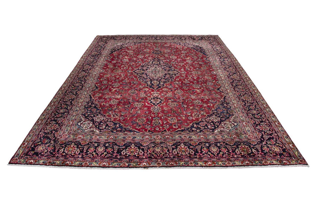 Traditional Vintage Handmade Rug 290 X 376 cm product over-view homelooks.com