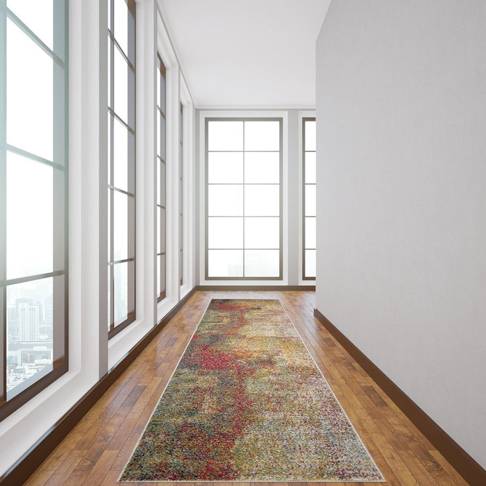  colourful Abstract Rug for Vibrant Interiors homelooks.com