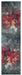 Full-length view of the colorful Amsterdam Paradise design rug with an abstract explosion of colors www.homelooks.com