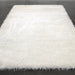 Lily Shimmer White Shaggy Rug over-view www.homelooks.com