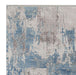 Olimpos Abstract Design Rug (V3) - Blue rugs in the UK