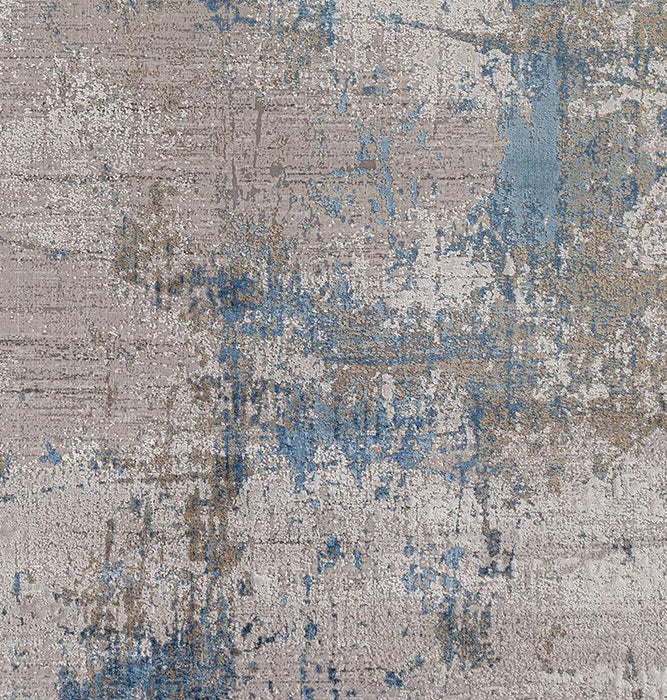 Olimpos Abstract Design Rug (V4) - Beige rugs in the UK