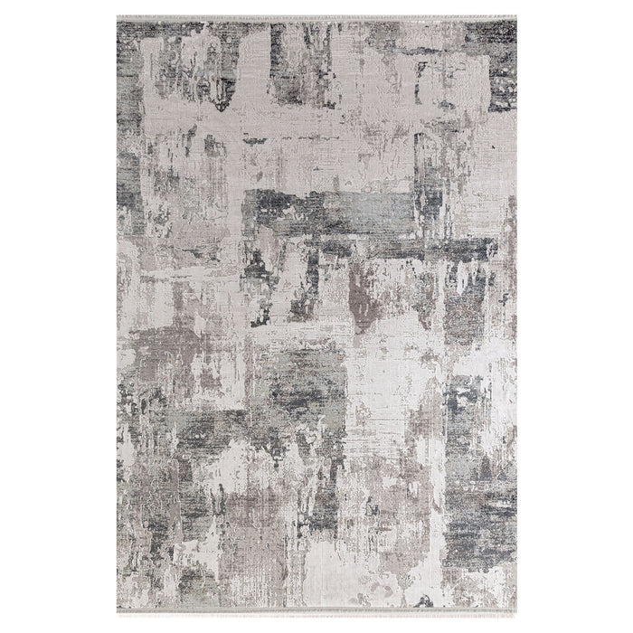 Olimpos Contemporary Design Rug (V3) - Ivory rugs in the UK