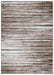 Palma Striped Modern Rug - Brown www.homelooks.com