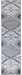 Paris Kilim Design Rug V4 - Blue homelooks.com 8