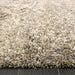 Puffy Shimmer Ivory Shaggy Rug pile height www.homelooks.com