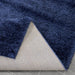 Puffy Shimmer Navy Shaggy Rug www.homelooks.com 4