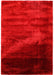 Puffy Shimmer Red Shaggy Rug www.homelooks.com