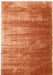 Puffy Shimmer Terracotta Shaggy Rug -www.homelooks.com