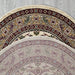 Qashqai Traditional Round Rug folded www.homelooks.com