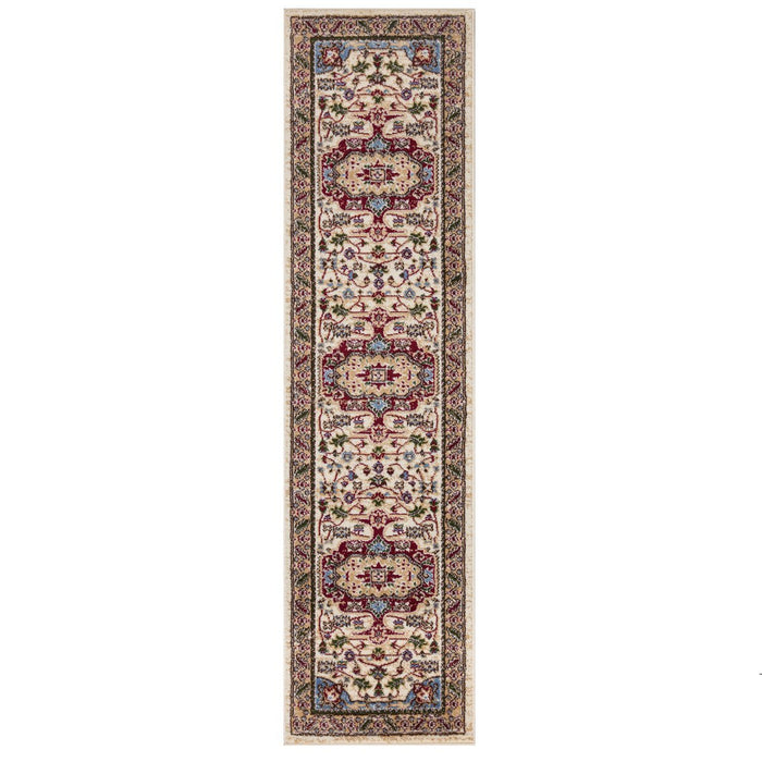Qashqai Traditional Runner Rug over-view www.homelooks.com