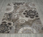Richmond Floral Outdoor Rug (V2) on wooden floor www.homelooks.com