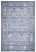 Stratus Floral Rug Blue - Blue - Home Looks