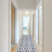 Trendy Moroccan Modern Rug hallway homelooks.com