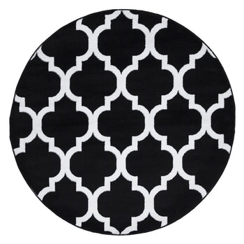 Trendy Moroccan Rug V2 - Black - Home Looks