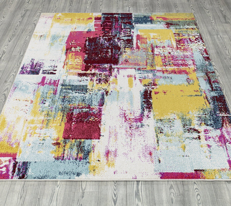 Venus Abstract Design Colourful Rug (V1) - Home Looks