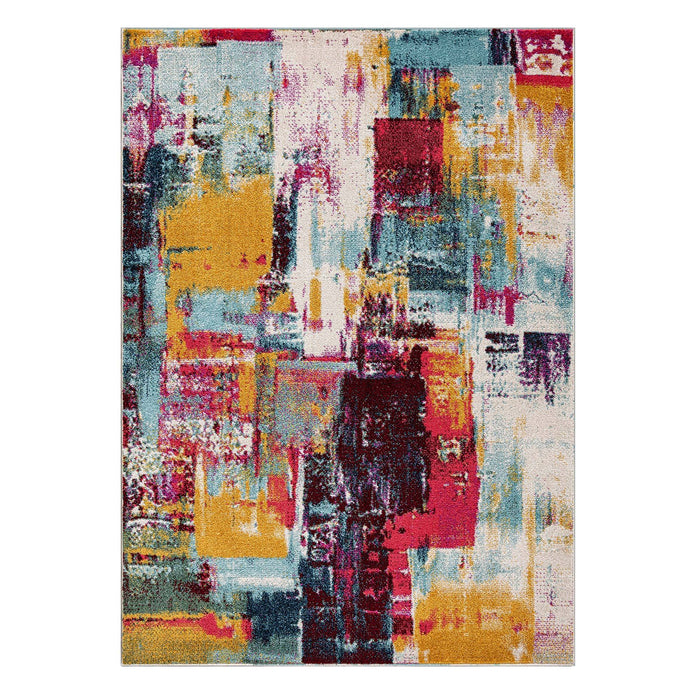 Venus Abstract Design Colourful Rug (V1) - Home Looks